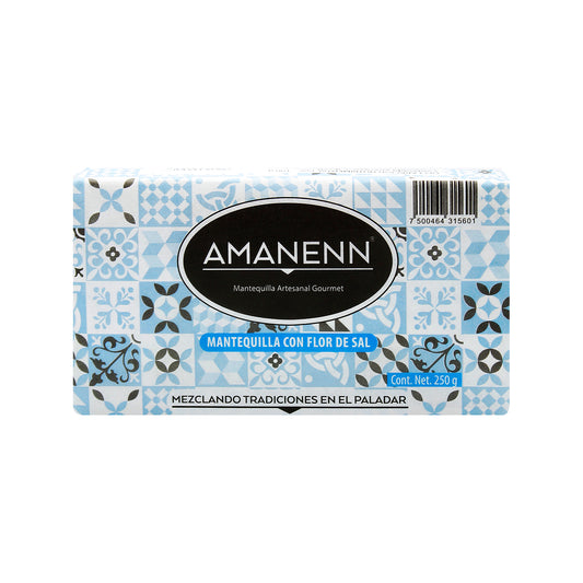 Mantequilla Amanenn Flor de sal 250g   ⭐️