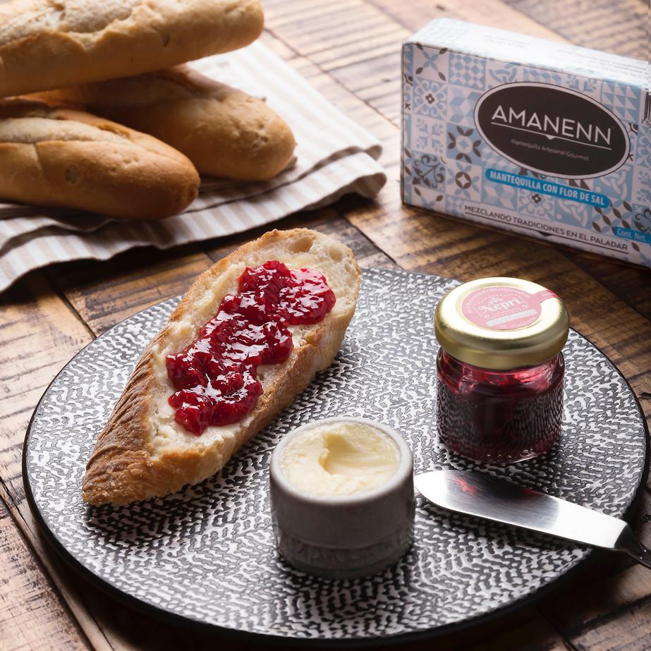 Mantequilla con flor de sal 1kg